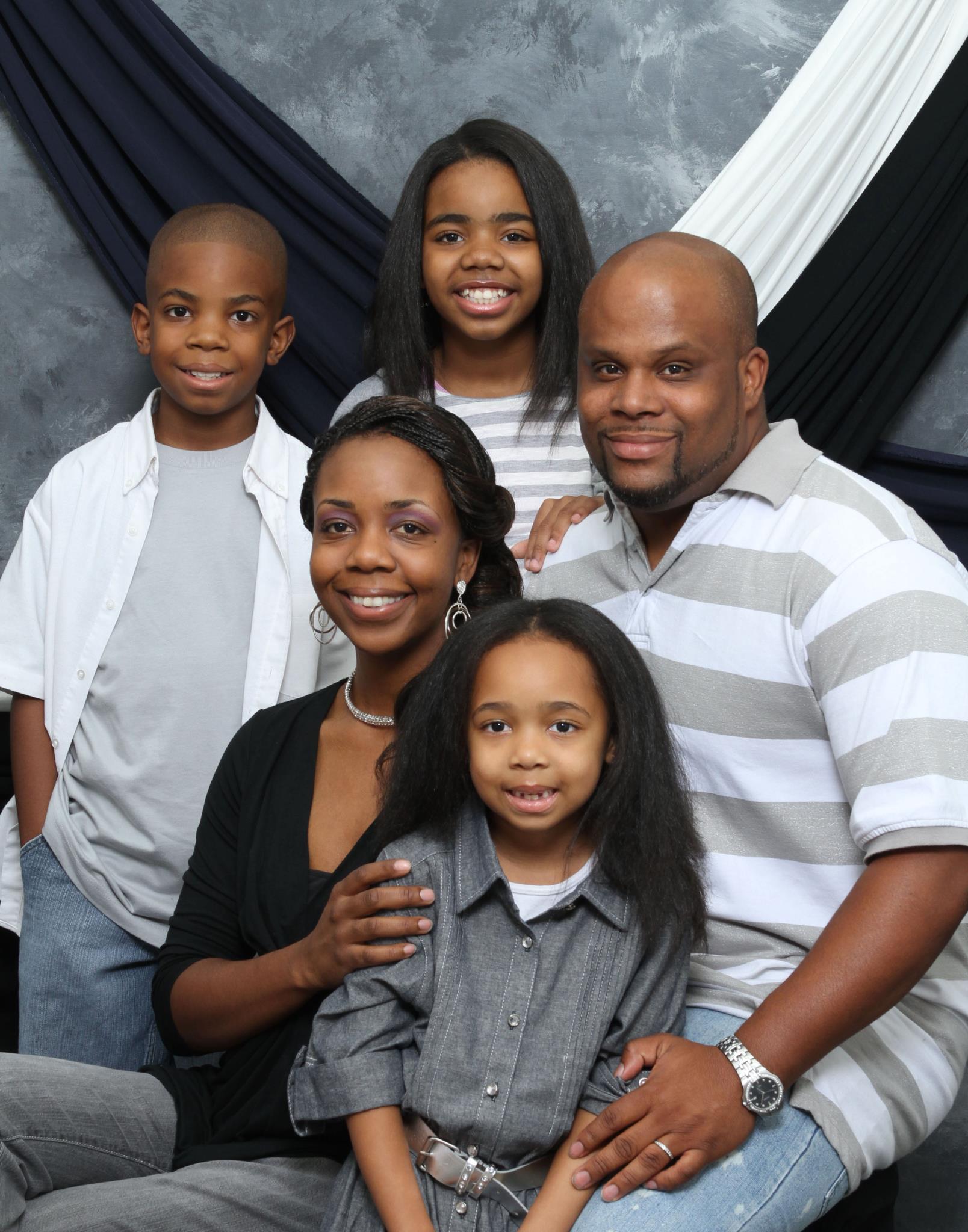 The Original family photo, taken at Harry's Digital probably in the early 2000s